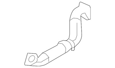 Genuine Nissan Exhaust Crossover Pipe 20010-JM10B