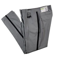 Alfani Slim-Fit Tuxedo Pants Mens 30x32 Grey Stretch 135 NEW