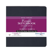  Stillman & Birn Zeta Series Softcover Sketchbook, 7.5" x Office Product