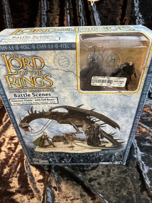 Lord of the Rings Battle Scenes Pelennor Fields with Fell Beast Sealed Mint USA