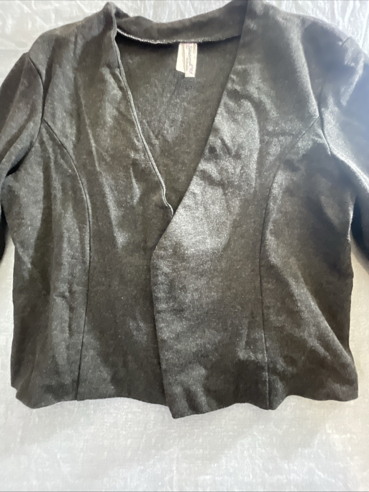 Sensational Collection Gray Large Longsleeve Over… - image 2