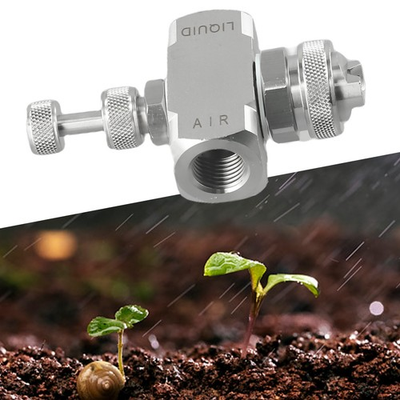 #ad Air Atomizing Nozzle 1 4BSPT Misting Low Pressure Mix Type Spray Tip Nozzles $23.77