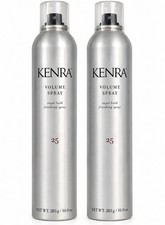 Kenra 25 Volume Spray Super Hold Finishing Spray, 10oz. 2PACK 80 VOC