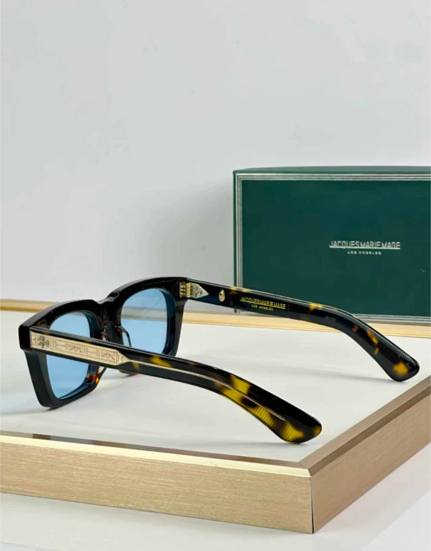 Jacques Marie Mage QUENTIN Tortoise/Blue 50-22-149mm New Case | eBay