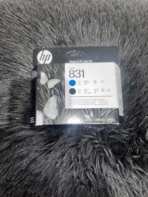 Genuine HP 831 Printhead Cyan & Black  CZ677A Date: Apr 28