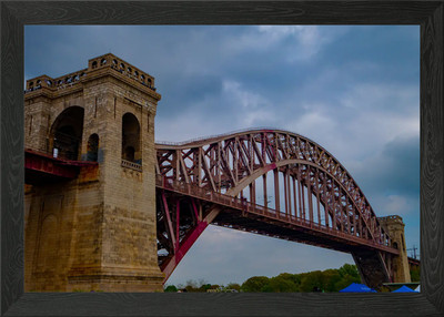 Randalls Wards Island Rail Gerahmtes Wandbild Poster Leinwanddruck Bild