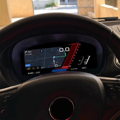 11''Digital Cluster Dashboard Instrument CarPlay For BMW 1 Series E88 E87 E82 E81