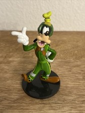 Disney Mickey And The Roadster Racers Goofy 4&rdquo; Figure Pvc Toy On Base