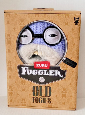 Zuru Fuggler Old Fogies Mr Needles Purple 9-Inch Plush Toy Figure