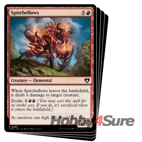 Spitebellows X4 M/CASI NUEVO Magic: The Gathering Magic: The Gathering Commander Masters - Imagen 1 de 1