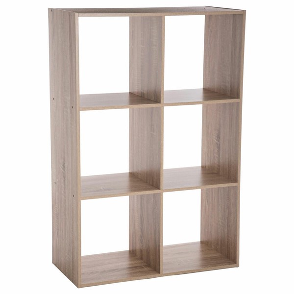 5Five Simply Smart Regal Mix N Modul 2X3 Naturholz-Optik, Holzspahn 100.5X67.5Cm-image