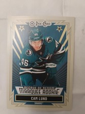 2025-26 O-Pee-Chee - Marquee Rookies Cam Lund #555 (RC)