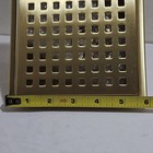 Brushed Gold Stainless Steel 5-7/8" x 5-7/8" Square Floor Shower Drain SUS304 — photo 7