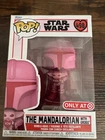 Funko Pop Star Wars The Mandalorian With Grogu #498 Valentine's Target Exclusive