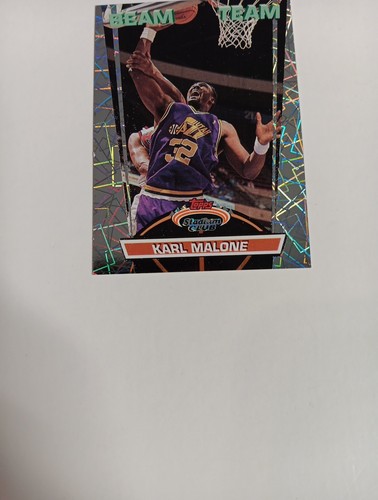 1992-93 Stadium Club Karl Malone Beam Team Members Only #17 Utah Jazz Lot NR-MNT - Afbeelding 12 van 19
