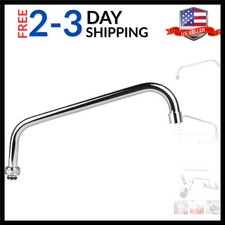 12 Inch Commercial Faucet Swivel Spout Replacement Kit for Commercial Wall Mo...