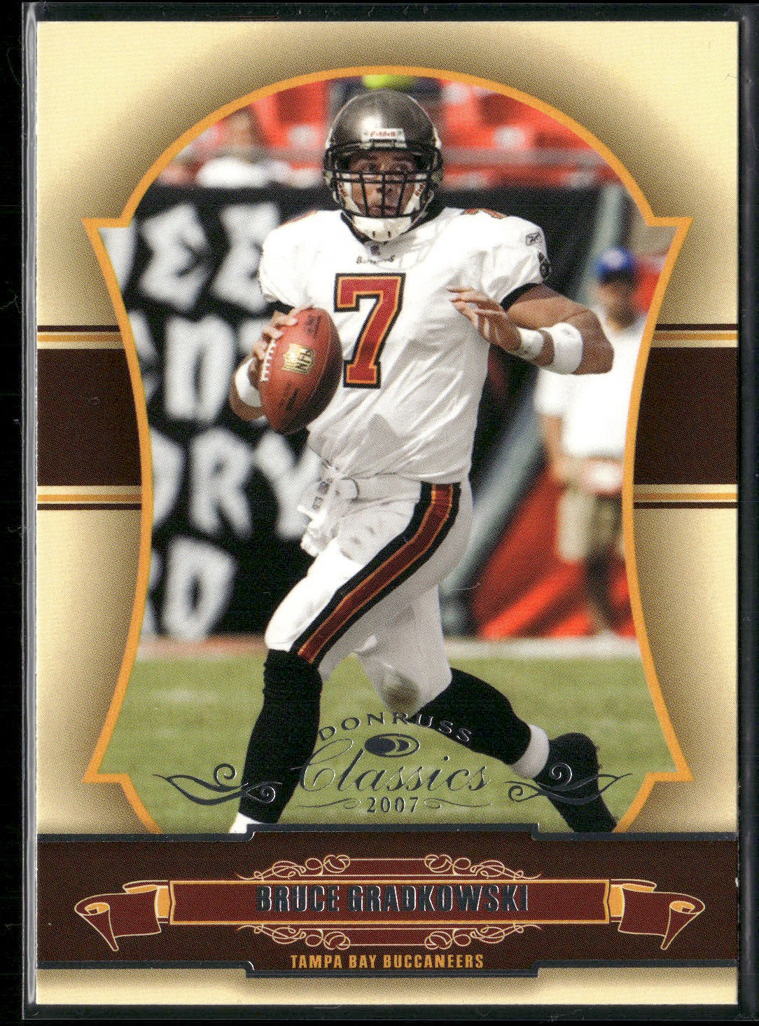 2007 Donruss Classics #92 Bruce Gradkowski Timeless Tributes Bronze #/100