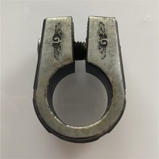 GT BMX Seatpost Clamp w/ Bolt Black/Silver Seat Post Clamp Bmx 1985  Oldschool