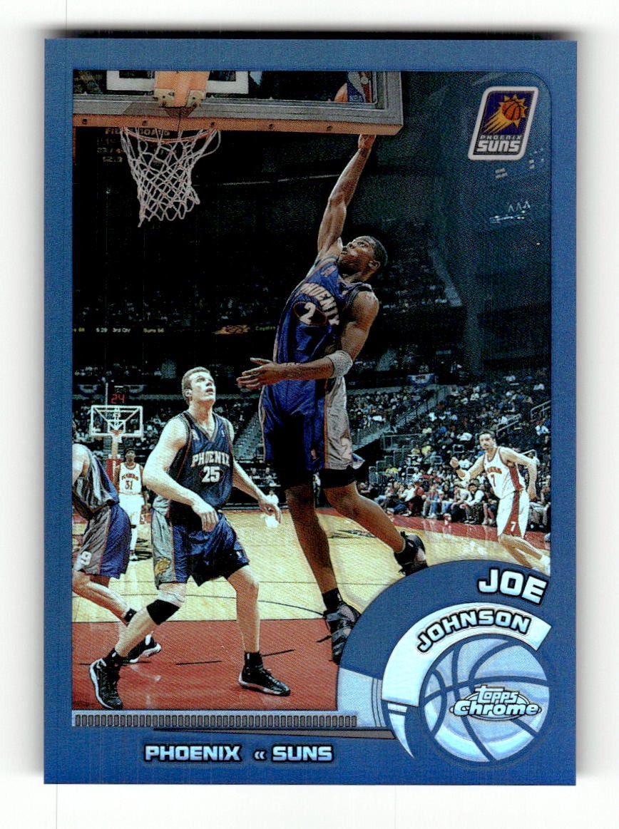 2002-03 Topps Chrome Joe Johnson Refractors #109
