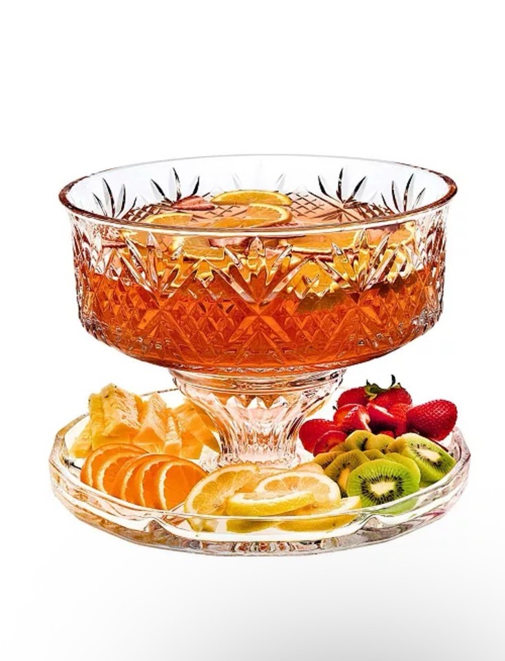 Godinger Dublin 4 In 1 Crystal Cake Dome Cake Stand NEW w/Out Box $120 ...