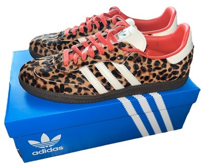 Adidas  Samba OG Cheetah Pack - Preloved Red JI2734 Men 11.5