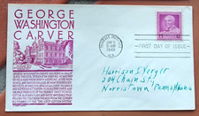 GEORGE WASHINGTON CARVER BLACK SCIENTIST ANDERSON CACHET 1948 FDC #970