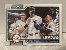 2026 Topps Celebration Aaron Judge Walk This Way #1 SSP Image Variation SP