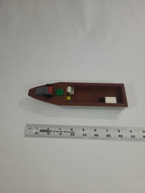 Lego City 60015 Coastguard Albatross Boat Ship Hull INCOMPLETE PARTS ONLY