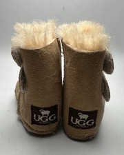 UGG Australia Baby Toddler Size S Erin Chestnut Sheepskin Boots Booties