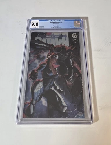 🔥 Absolute Batman #13 CGC 9.8 Graded Santa Fung FOIL NYCC 2025 Limited /999 🔥