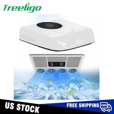 12V Electric Truck Rooftop RV Air Conditioner AC Unit Cooling For Car Motorhome