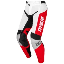 MSR NXT Air Motocross Dirt Bike Pant 32" White/Red