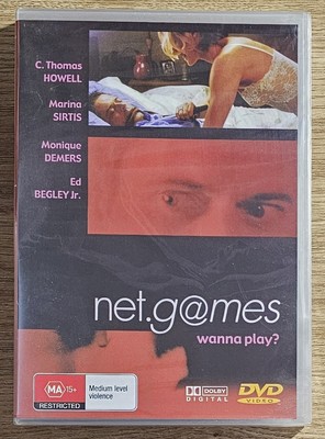   net.g@mes Net Games   DVD   Region 0   PAL   Howell Sirtis   FREE postage!!