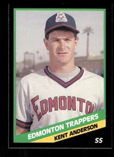 1988 CMC Edmonton Trappers 17 Kent Anderson BXCP30