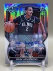 2022-23 Bowman University Chrome Mark Armstrong Auto Refractor /499 - Villanova