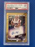 2024 Topps Cosmic Chrome Auto Gold Interstellar Rookie RC /50 PSA 9 Drake Maye 