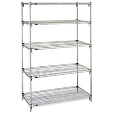 Metro 5A317C Super Adjustable Super Erecta 18 x 24 x 74" Starter Kit