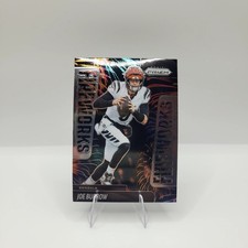2025 Panini Prizm Joe Burrow Fireworks #25 Bengals