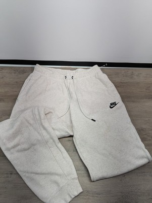 Nike Essential Fleece Jogger Cookies N Cream Sweatpants BV4095-051 Womens Sz S