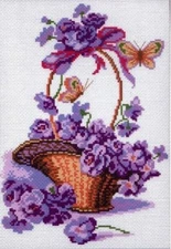 "For You!" Printed Cross Stitch  Canvas Collection D'arts 0399