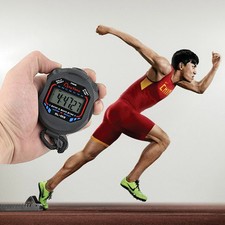 CRONOMETRO DIGITALE PALESTRA CORSA SPORT OROLOGIO PISTA BICI CICLISMO MOTO BODY