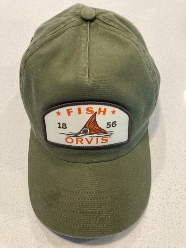 Orvis Fish Hat, Redfish Tail Graphic 