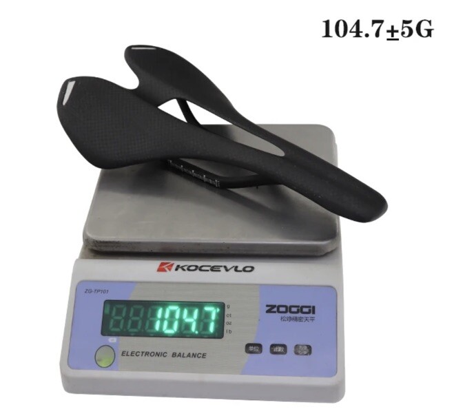 Sella bicicletta in Carbonio antiprostata mtb Full Carbon 105 grammi!!