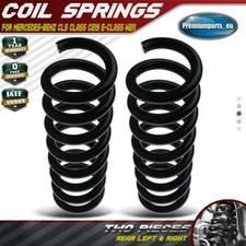 2x Coil Springs Rear Suspension for Mercedes-Benz XLS C219 E-Class W211 RA6483