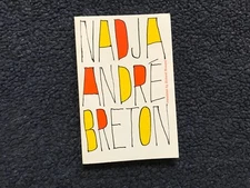 Nadja André Breton Trade Paperback pb surrealism book novel grove 1928 new fict