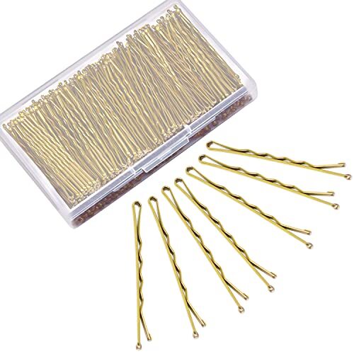 New?Anthropologie -Shell Bobby Pins, Set of 4 Large Bobby Pins Brown,Morgles 2.75 main image 4