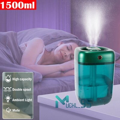 1500mL LED Air Aroma Diffuser Essential Oil Humidifier Mist Maker Aromatherapy