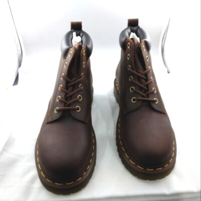 Dr. Martens 6ホール 939BEN BOOT UK9 DR. MARTENS 939 Ben Boot Crazy Horse Lace Up Boots Unisex Size M6