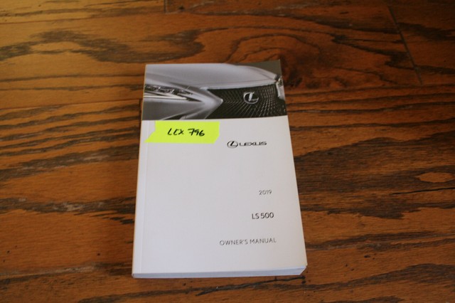 2019 Lexus LS500 LS 500 owners manual Lex796 | eBay