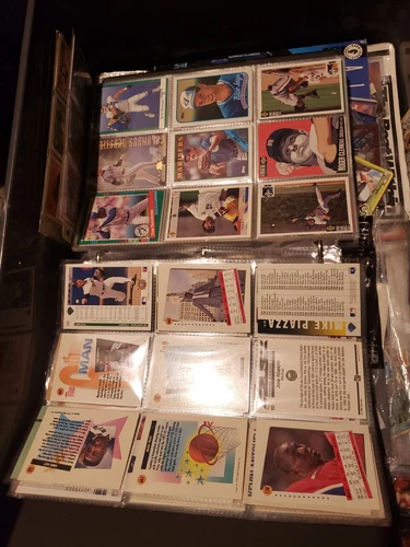 trading cards in great condition  ... over probably 700 cards